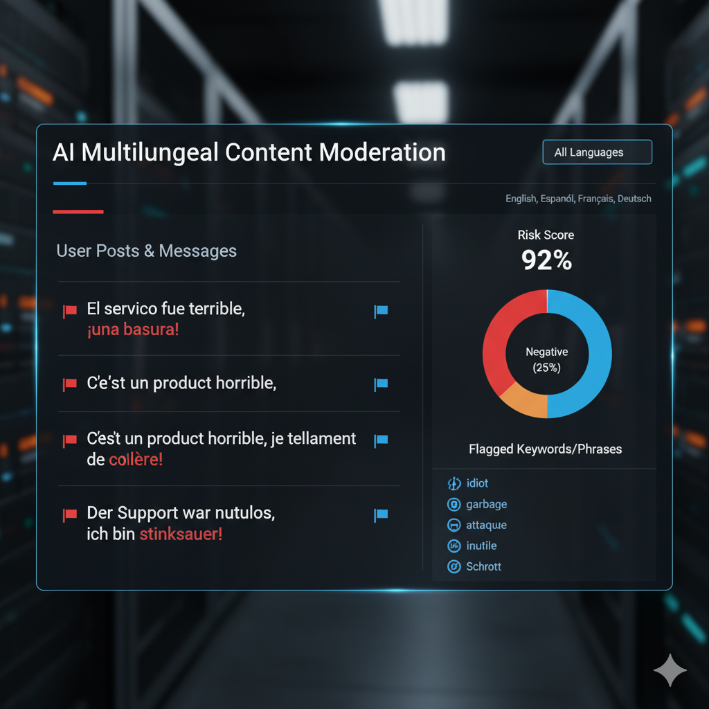 Multi-language Moderation