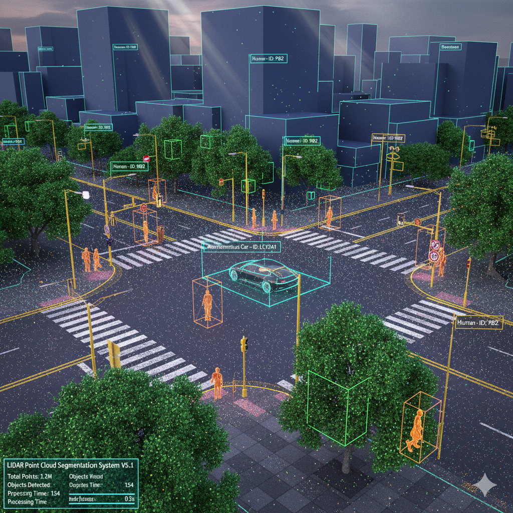 LiDAR Point Cloud Segmentation